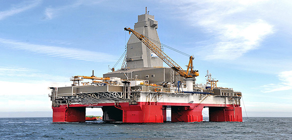 Unterkunft auf Nordseebohrinsel